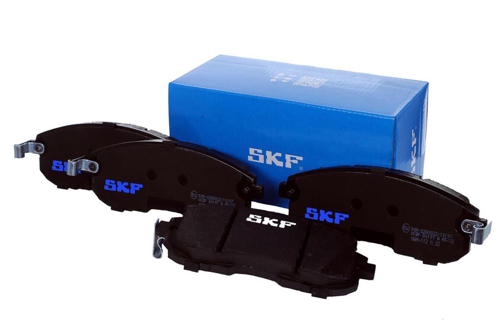Jeu de 4 plaquettes de frein SKF ref. VKBP 80197 A